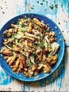 Chicken, Preserved Lemon, and Olive Salad Recipe